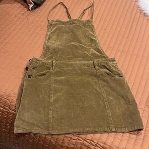Free people corduroy overall dress